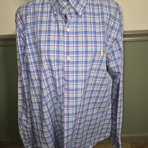 Ralph Lauren Multicolor Plaid Button Down Shirt